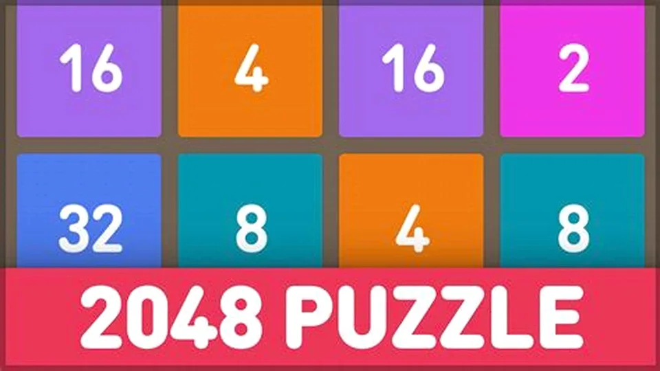 2048 online puzzle game tiles